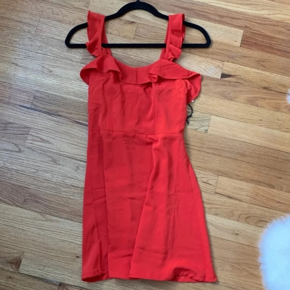 Revolve Ruffle Mini Dress